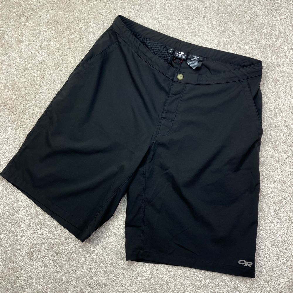 Outdoor Research Mens Large Shorts Black Technical Hiking Performance